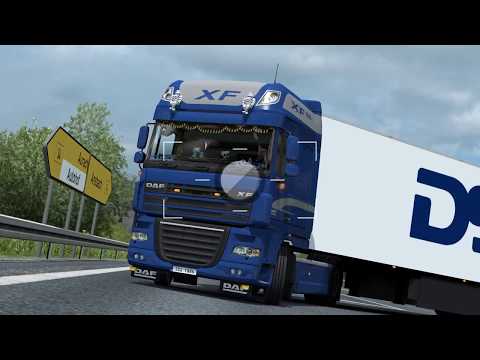 ETS2 DAF XF 105.510 Vaduz - Aurach
