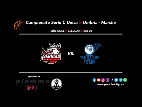 HIGHLIGHTS SERIE C UNICA 2023-2024 - PERUGIA BASKET vs. PALLACANESTRO TITANO SAN MARINO