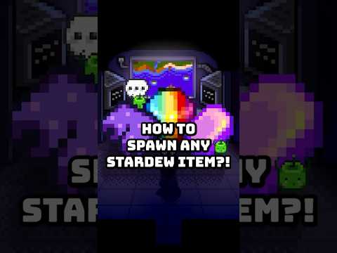 The best way to CHEAT in Stardew Valley with the Item ID glitch! #stardewvalley