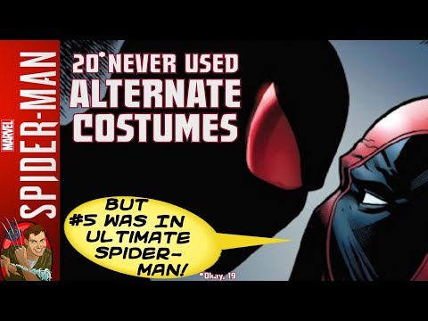Spider-Man PS4 (Pre-Release) Top 20 Alternate Suits NEVER Seen in Console & PC Games (er, except #5)
