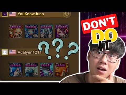 I Decided To Play 2v2 With Random People - Summoners War