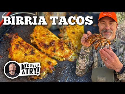 Birria Tacos on the Blackstone Camping Griddle