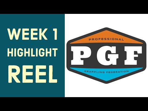 PGF - All Submissions from Week 1 (Brazilian Jiu Jitsu Highlights)