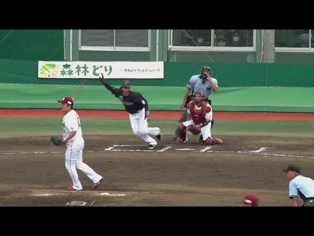 【ファーム】マリーンズ・藤原恭大の先制タイムリーヒットで均衡破る!! 2022年7月7日 東北楽天ゴールデンイーグルス 対 千葉ロッテマリーンズ