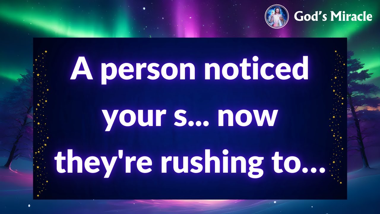💌 A person noticed your s... now they're rushing to…