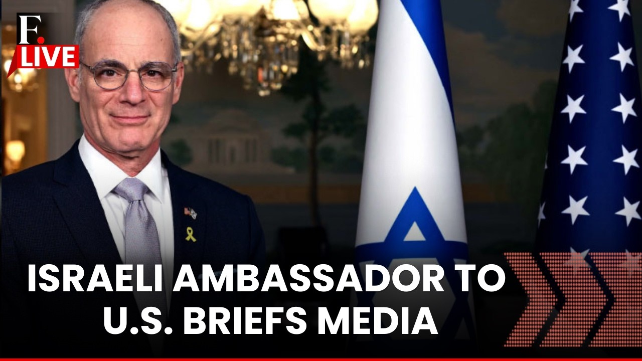 LIVE: Israeli Ambassador Yechiel Leiter Speaks Outside U.S. Media Briefing | US News