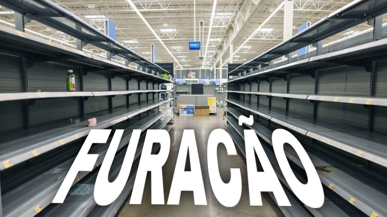 FURACÃO CHEGANDO PREPARANDO AS COISAS