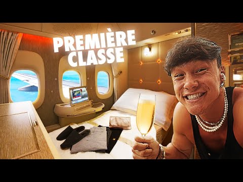 FIRST CLASS FLIGHTS! (Me vs. the Caviar) ✈️