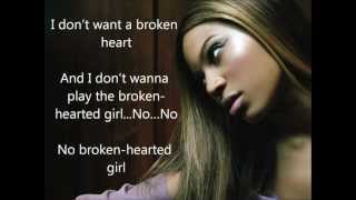 [Lyrics] Beyoncé - Broken hearted girl