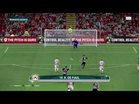 KINDER CUP 2017 semifinale andata Stoke - Udinese 2-1