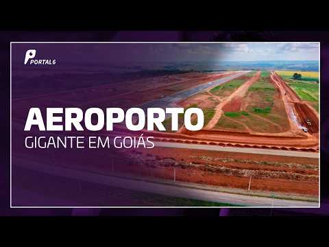 Maior aeroporto privado do país começa a ganhar forma em Goiás