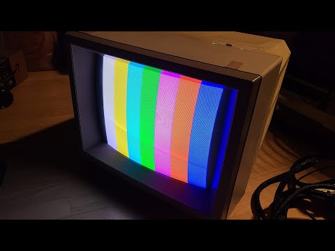 NEC JC-1401P3A - The First Ever Multi-Sync CRT from 1986!