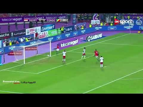 Egypt versus Congo/ Ägypten gegen Kongo 2-1 Salah Show