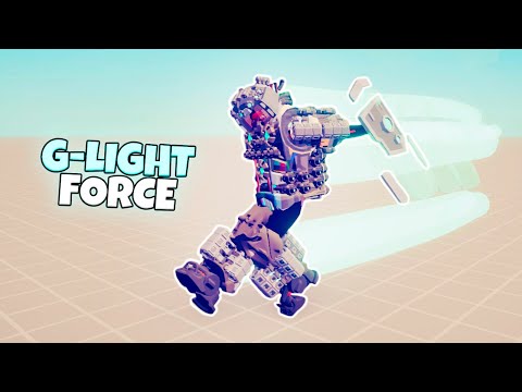 G-LIGHT FORCE vs EVERY FACTION | TABS Totally Accurate Battle Simulator Gameplay