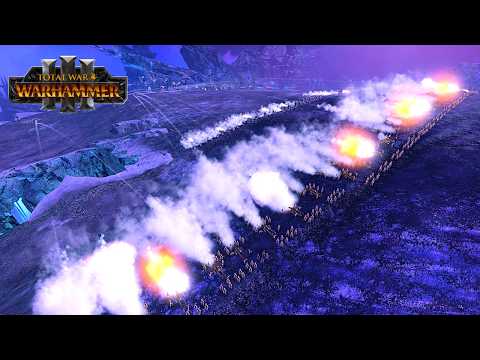 Bretonnia vs Tzeentch - Guns of Bretonnia 4 Mod | Total War WARHAMMER3 Thrones of Decay | 4K