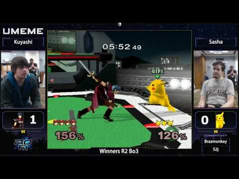 UMeMe 56 - Kuyashi (Marth) vs Sasha (Pikachu) - WR2