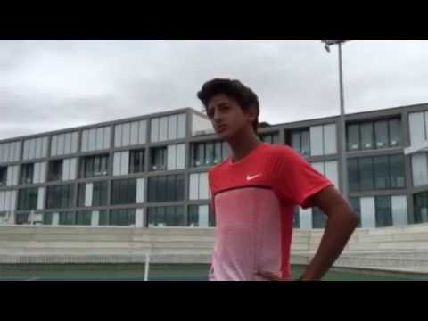 Interview de Aaron Cohen :un espoir du tennis