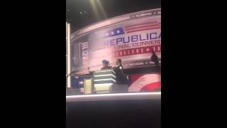 Stephen Colbert Hijacks Mic at RNC