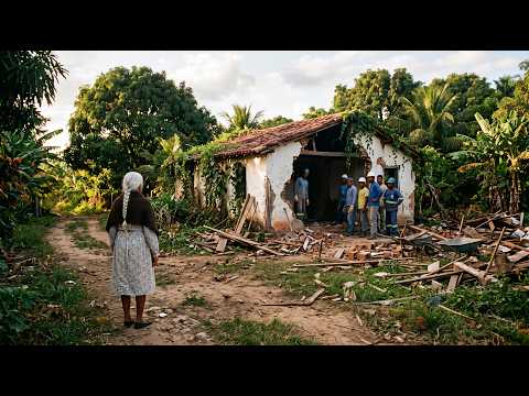 "Nunca venda a cabana", dizia seu avô — ela a vendeu e os pedreiros pararam a obra
