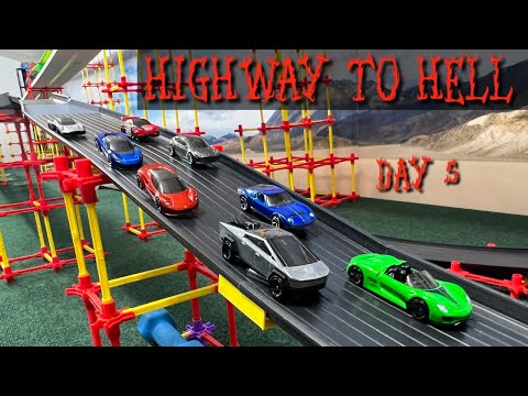 DIECAST CARS RACING | HIGHWAY TO HELL TOURNAMENT| DAY 5
