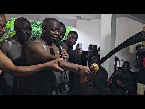 Sanaahene of Agogo Traditional Council oath ceremony