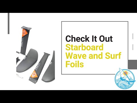 Starboard Wave Foils for stand up paddle foiling and wing foiling