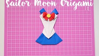 Sailor Moon Origami/ vestido de papel