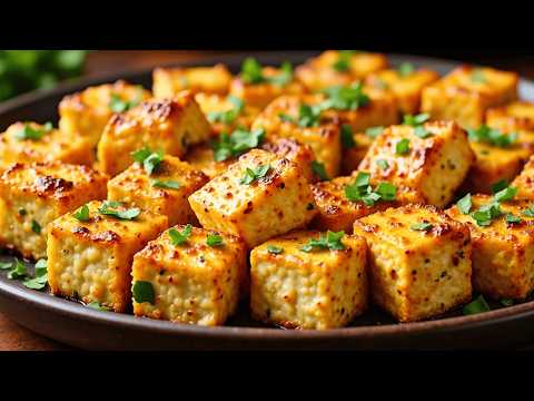 This Is The Most CRISPY Tofu I've Ever Eaten! Easy Vegan Recipe You'll Make On Repeat