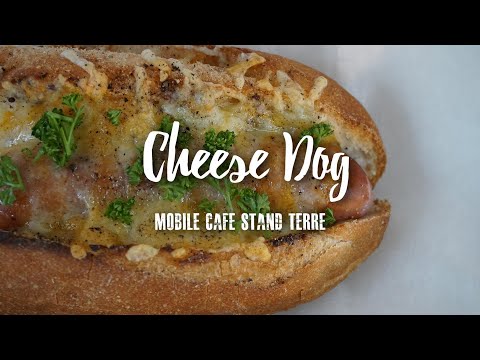 チーズホットドッグの作り方 How to make cheese dog. 【キッチンカー】