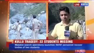 24 students washed away