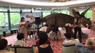ホテルで「たからもの」が朗読されました