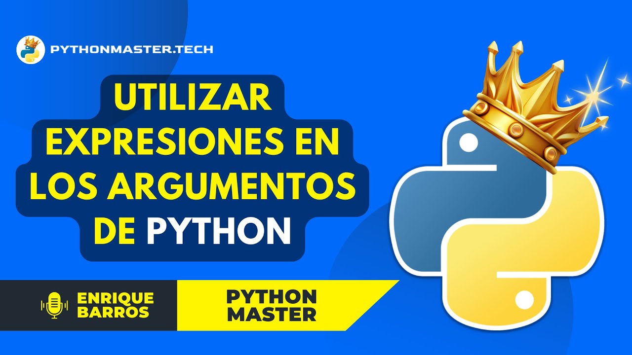 Expresiones como argumentos en Python