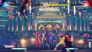 STREET FIGHTER V fighting for the last pixel of health (the magic pixel)