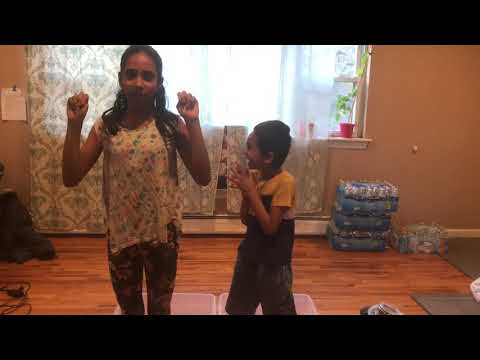 Sis and bro do freezing ice challenge