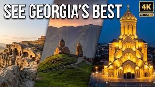 Discover the Best Places to See in Georgia | 4K Video Virtual Tour with Relaxing Duduk Music