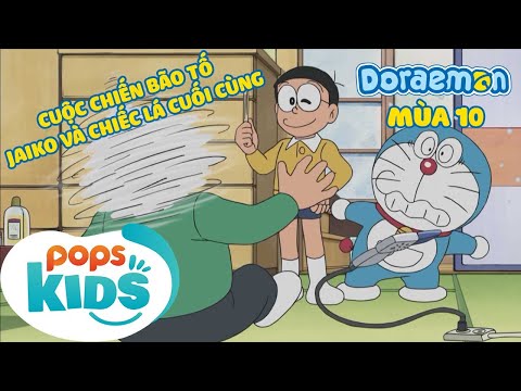 [S10] Doraemon - Tập 504 - Cuộc Chiến Bão Tố, Jaiko Và Chiếc Lá Cuối Cùng - Hoạt Hình Tiếng Viêt