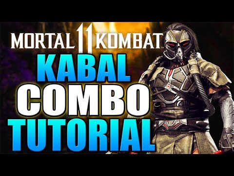 Mortal Kombat 11 Kabal Combo Tutorial - Kabal Krushing Blow Combo Guide Daryus P