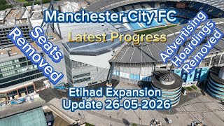 Download lagu Manchester City FC Etihad Stadium Expansion Update 26-05-2026 mp3