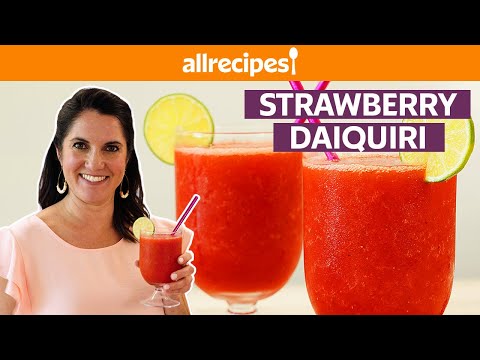 How to Make the Best Strawberry Daiquiri | Summer Cocktail | Get Cookin’ | Allrecipes.com