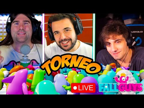 🔴 Live - TORNEO CON BLUR E XIUDER - FALLGUYS
