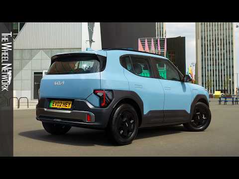2027 Kia EV2 ‘Air’ 61.0 kWh | Frost Blue | Driving, Interior, Exterior (UK Spec)