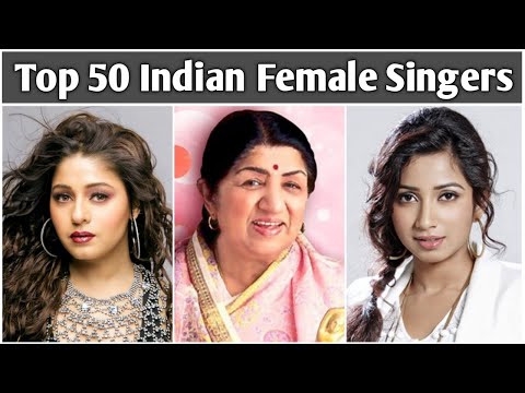 Top 50 Indian Female Singers (In 2021) || MUZIX