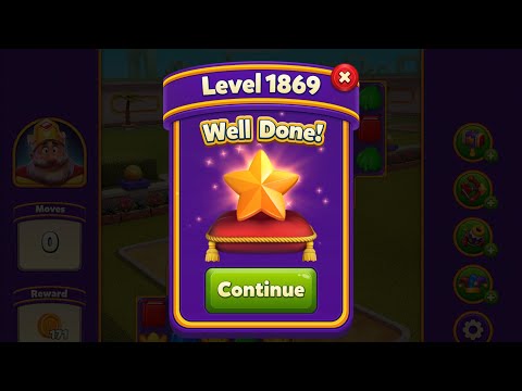 Royal Match - King Robert - Super Hard Level 1869