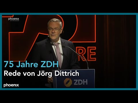75 Jahre ZDH: Rede Handwerkspräsident Jörg Dittrich am 12.06.25