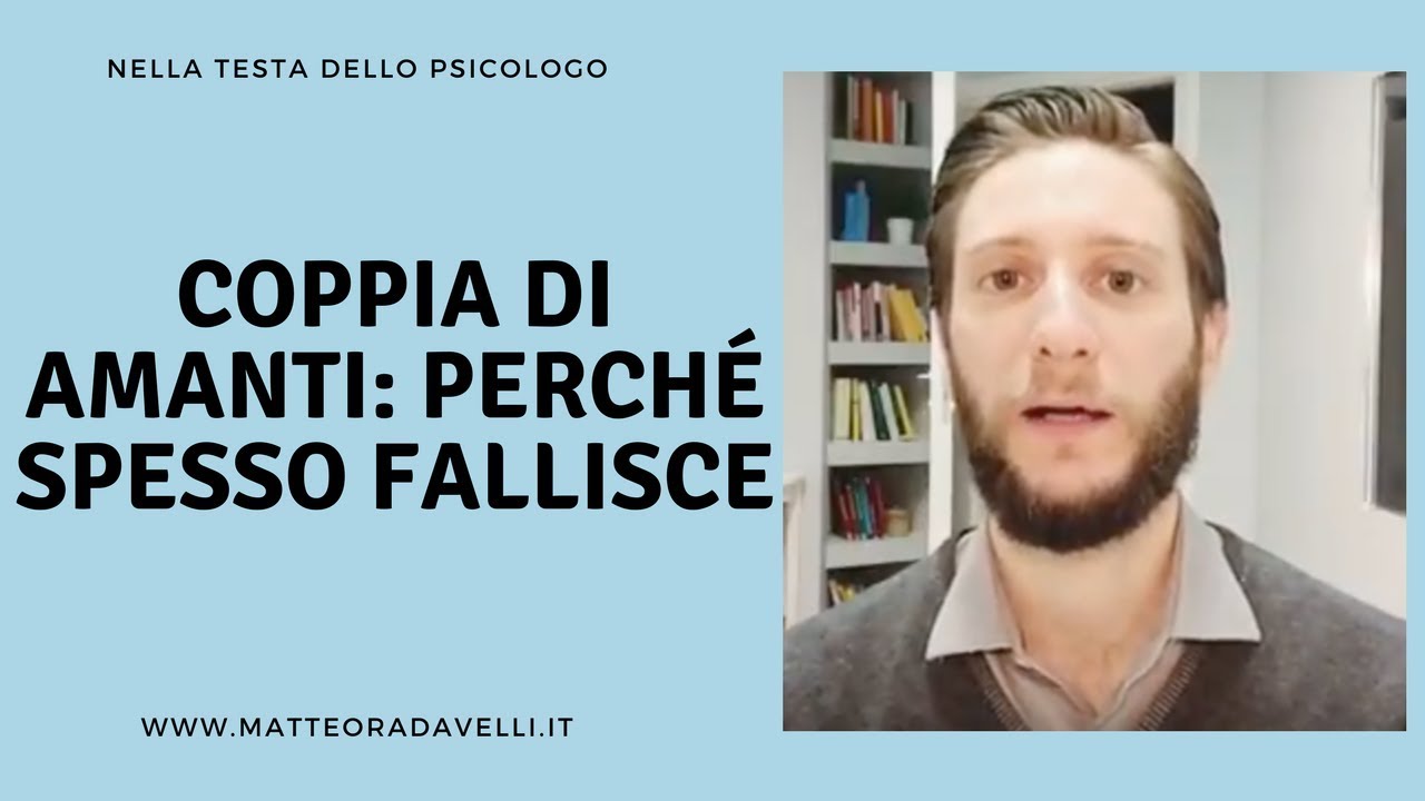 Coppia di amanti: perché spesso fallisce