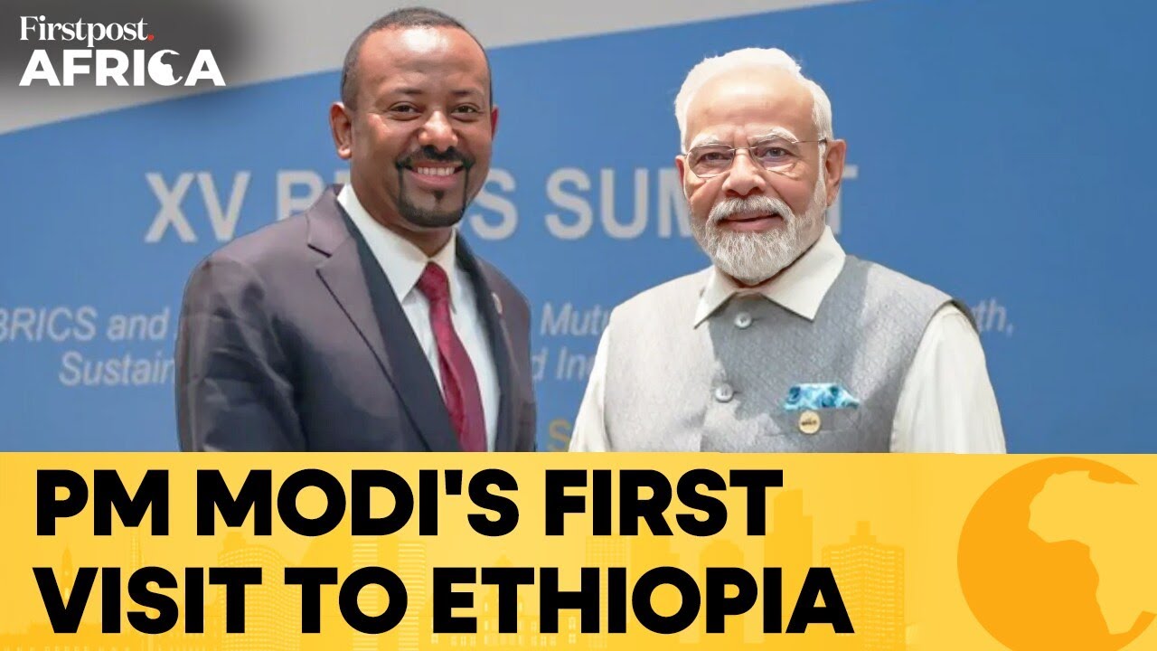 Indian PM Modi Visits Ethiopia, To Hold Talks With PM Abiy Ahmed | Firstpost Africa | N18G