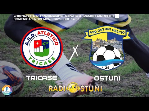 Diretta Atletico Tricase vs ASD Ostuni Calcio 24 | Promozione _ 09/11/2025 _ Radiostuni