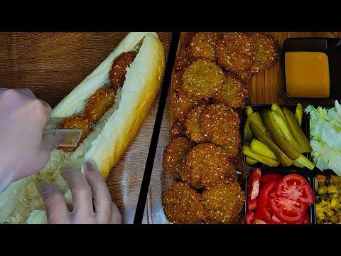 How to Make Crispy Fried Falafel/طرز تهیه اصیل ترین فلافل/ فلافل سورية