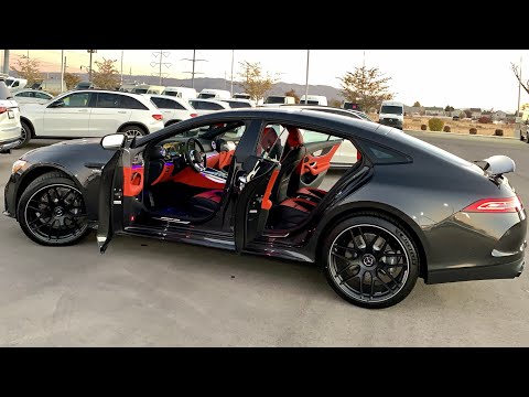 2021 AMG GT 53 4-door Coupe Walkaround + AMG Sound Check 4K