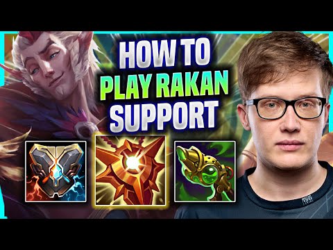 LEARN HOW TO PLAY RAKAN SUPPORT LIKE A PRO! - MSF Vander Plays Rakan SUPPORT vs Leona! |
